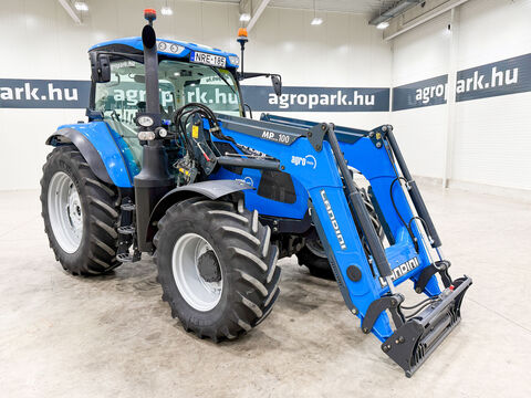 Landini 6-130C Powershift, Kabinenfederung, Frontlader, 