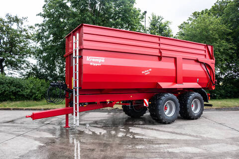 Krampe Big Body 750 Carrier (BB 750) 22 tons capacity, 