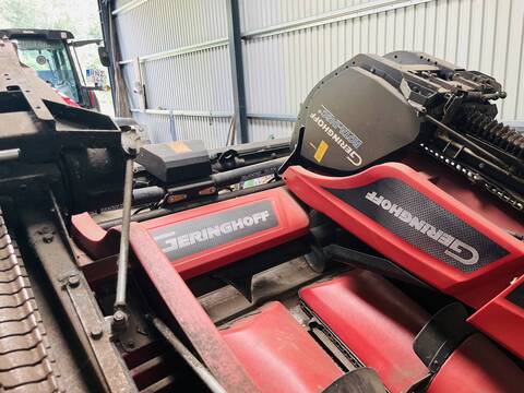 Geringhoff RD 675/F 6-row corn header with Claas Tucano and