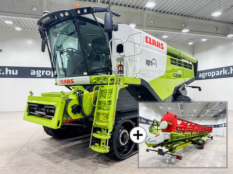Claas Lexion 780TT 12,3 m V1230 header, transport trol