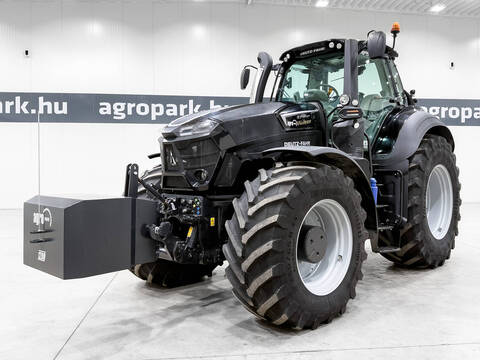 Deutz Fahr 9340 TTV 60 km/h váltó, front axle susp., cab su