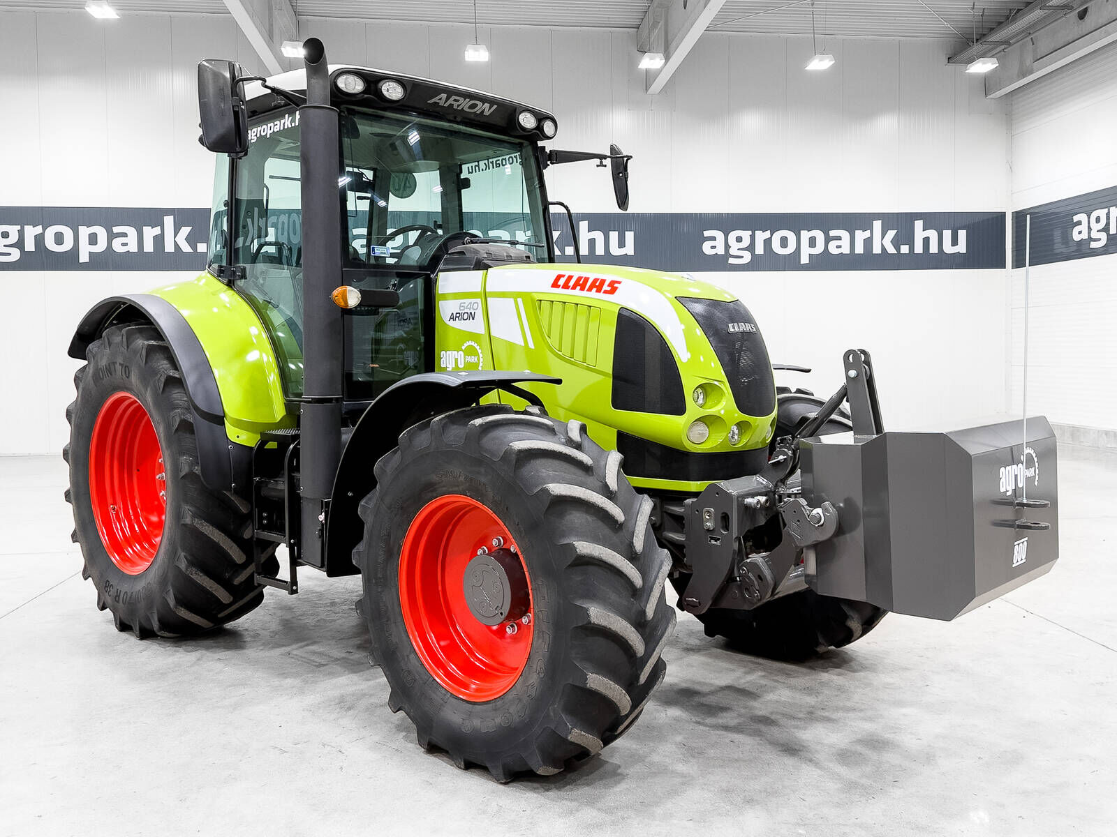 Claas Arion 640 CIS Hexashift 24/24 40 km/h, cab suspe 2
