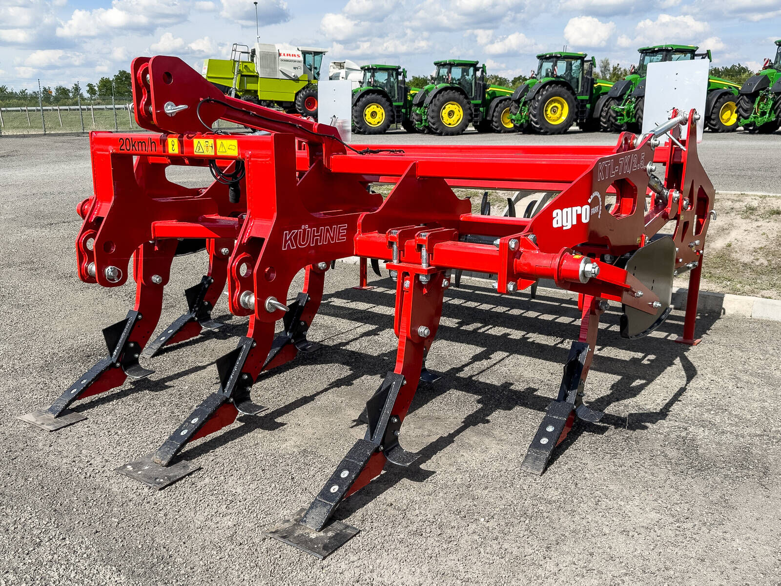 Kühne KTL-7K/2,5 subsoiler, 7 blades, 2,5m width, 45 c 1