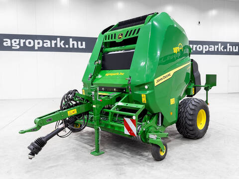 John Deere V451M round baler, 90 - 165 cm bale diameter, va