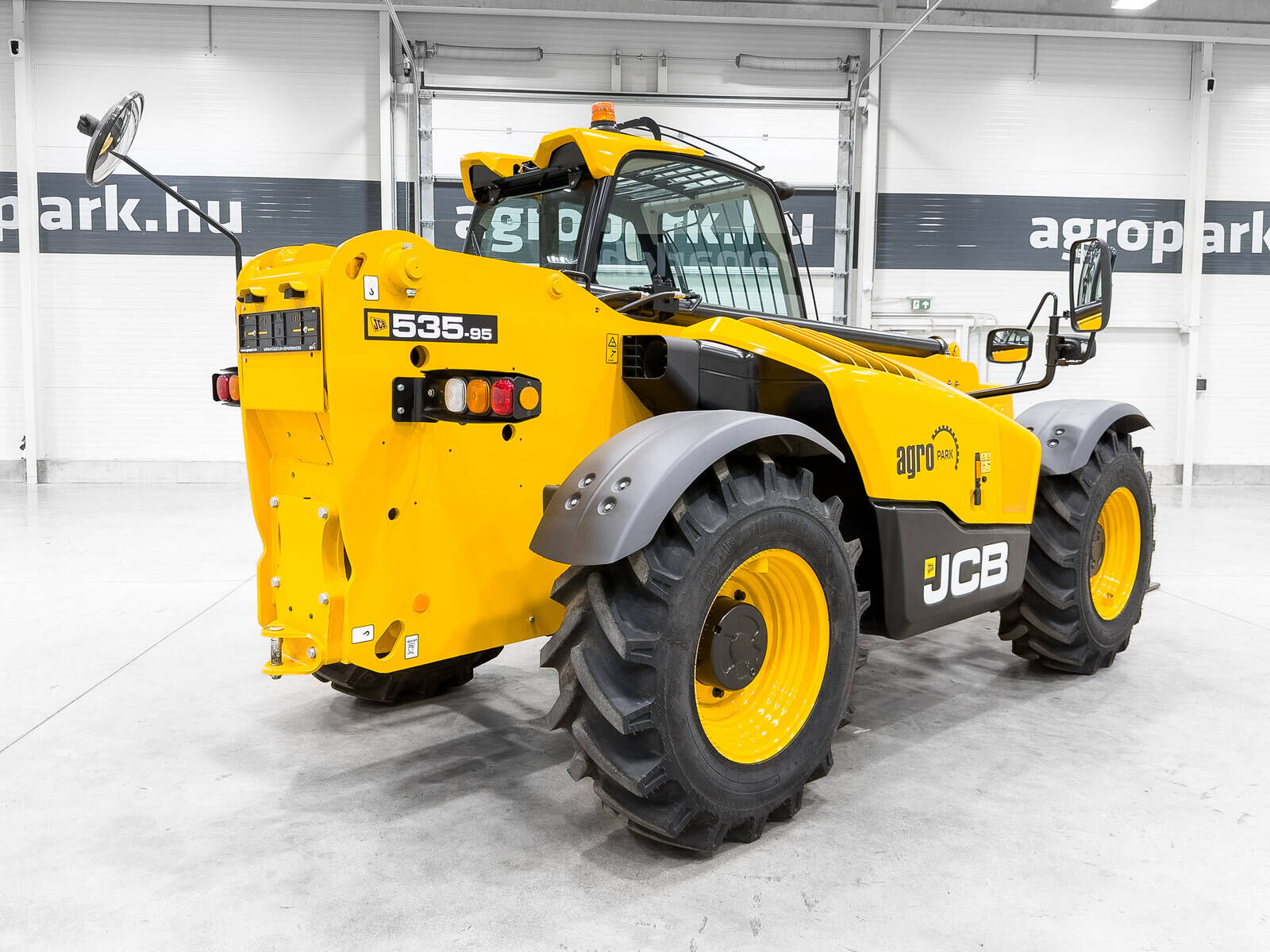 JCB 535-95 telehandler, Joystick, Powershift, air co 3