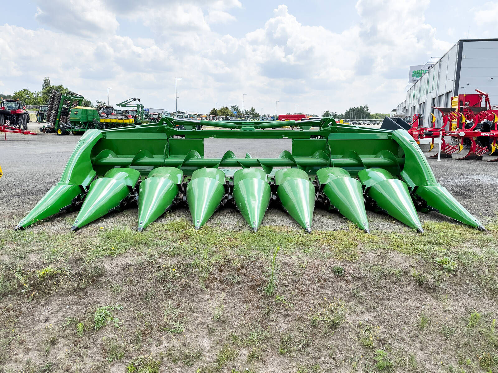John Deere Kemper 608C 8 row corn header with folding frame 3