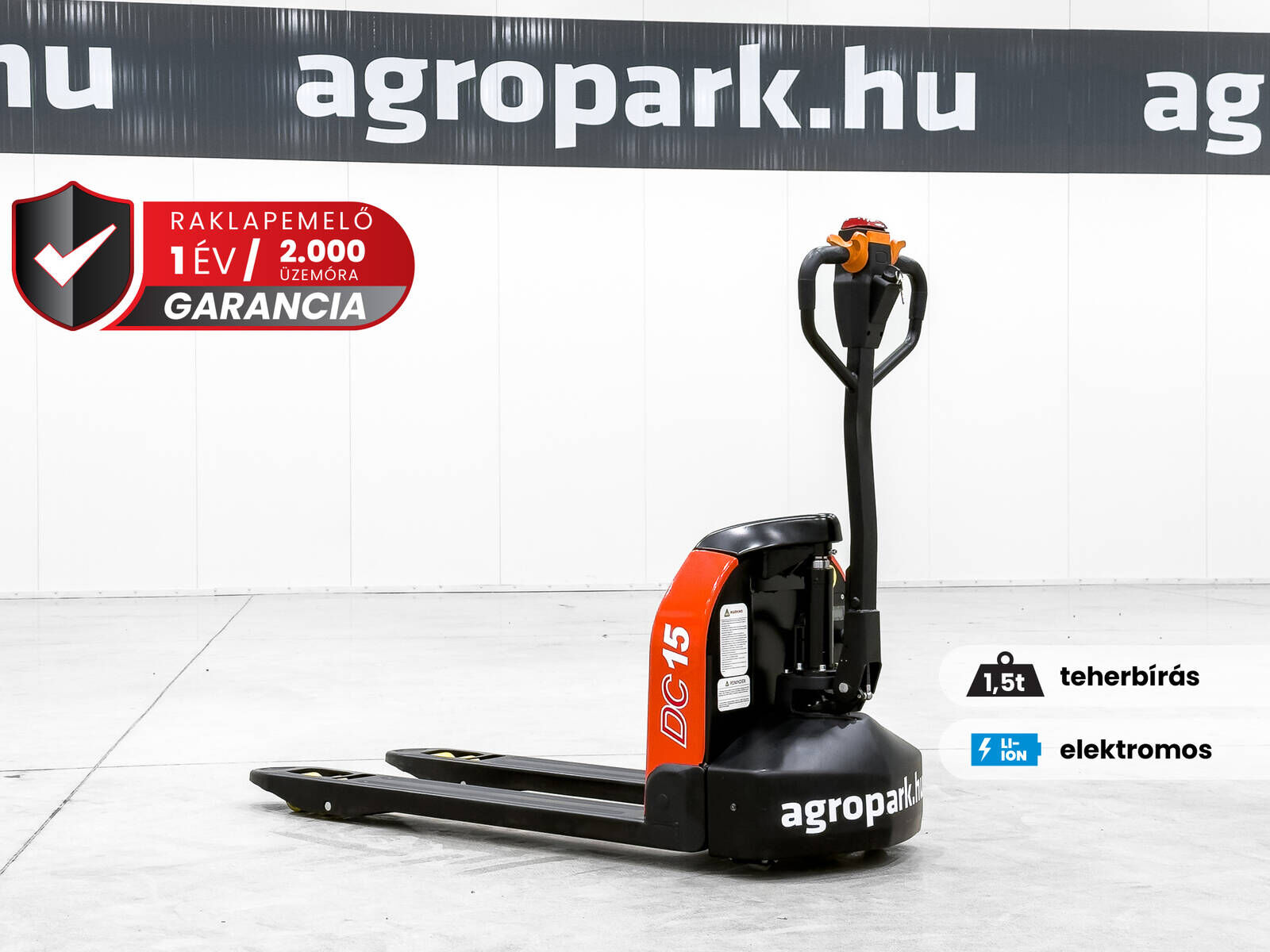 Heli CBD15J-LI3 1,5 Tonnen Li-Ionen Elektro-Geh-Hubwa 1