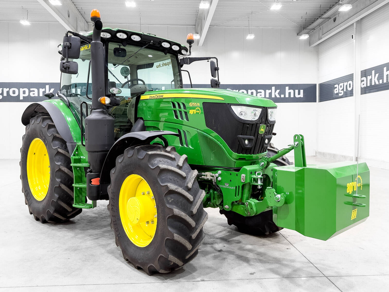 John Deere 6155R DirectDrive 50 km/h, TLS, HCS, full RTK, 4 2