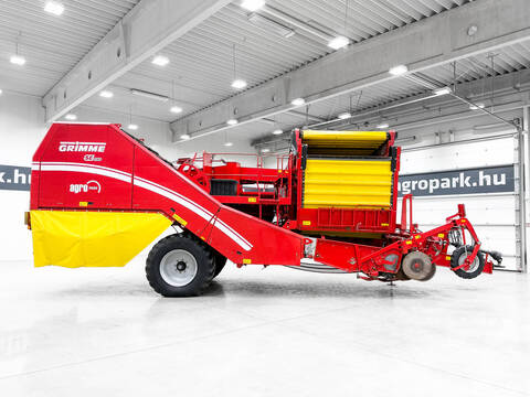 Grimme SE 260 towed potato harvester, VC50 monitor + Jo