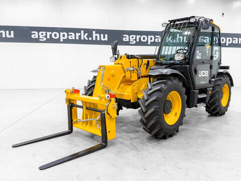 JCB 535-95 telehandler, Joystick, Powershift, air co