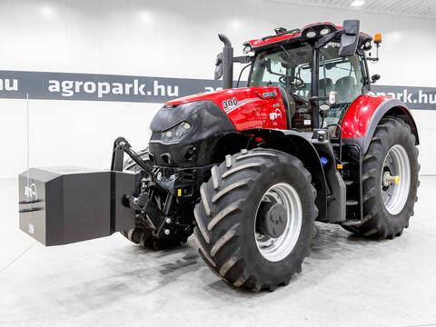 Case IH Optum 300 CVX CVXDrive 50 km/h, axle suspension,