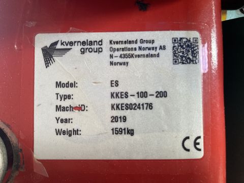 Kverneland KK ES - 100 - 200  4-scharig