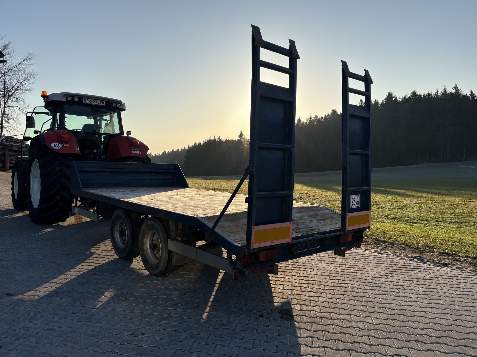 Obermayr Tieflader 3