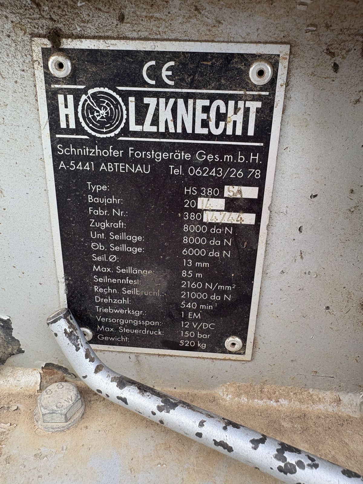 Holzknecht HS 380 SA 3