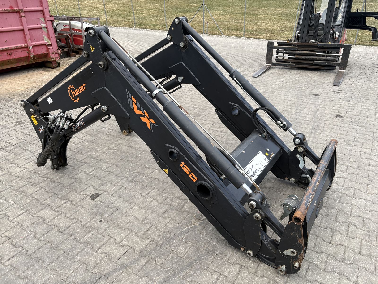 Hauer VX 130 zu Valtra N3 3