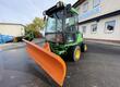 John Deere 1505 SCHNEESCHILD + MULCHER