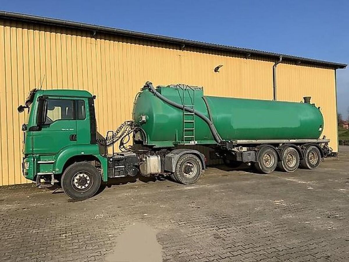 MAN Stapel und MAN MAN TGS 18.360 4x4 BLS (Agro LOF) 2