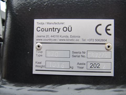 Country C670 /90TS