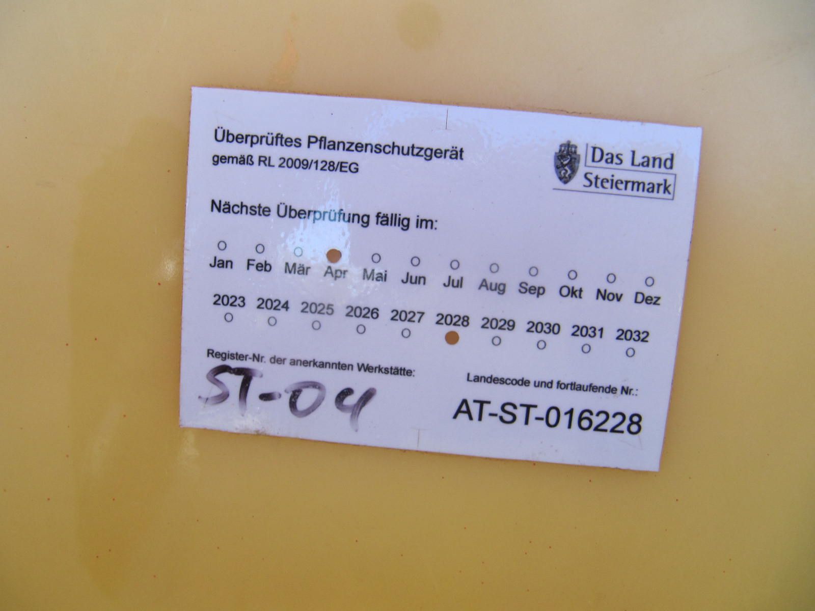 Hardi Master 800 L/ 12M 3