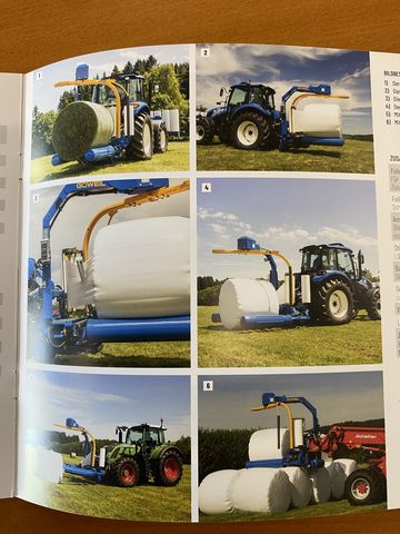 Göweil Rundballenwickelmaschine G1015