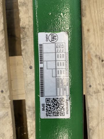 John Deere Achse ungebremst 