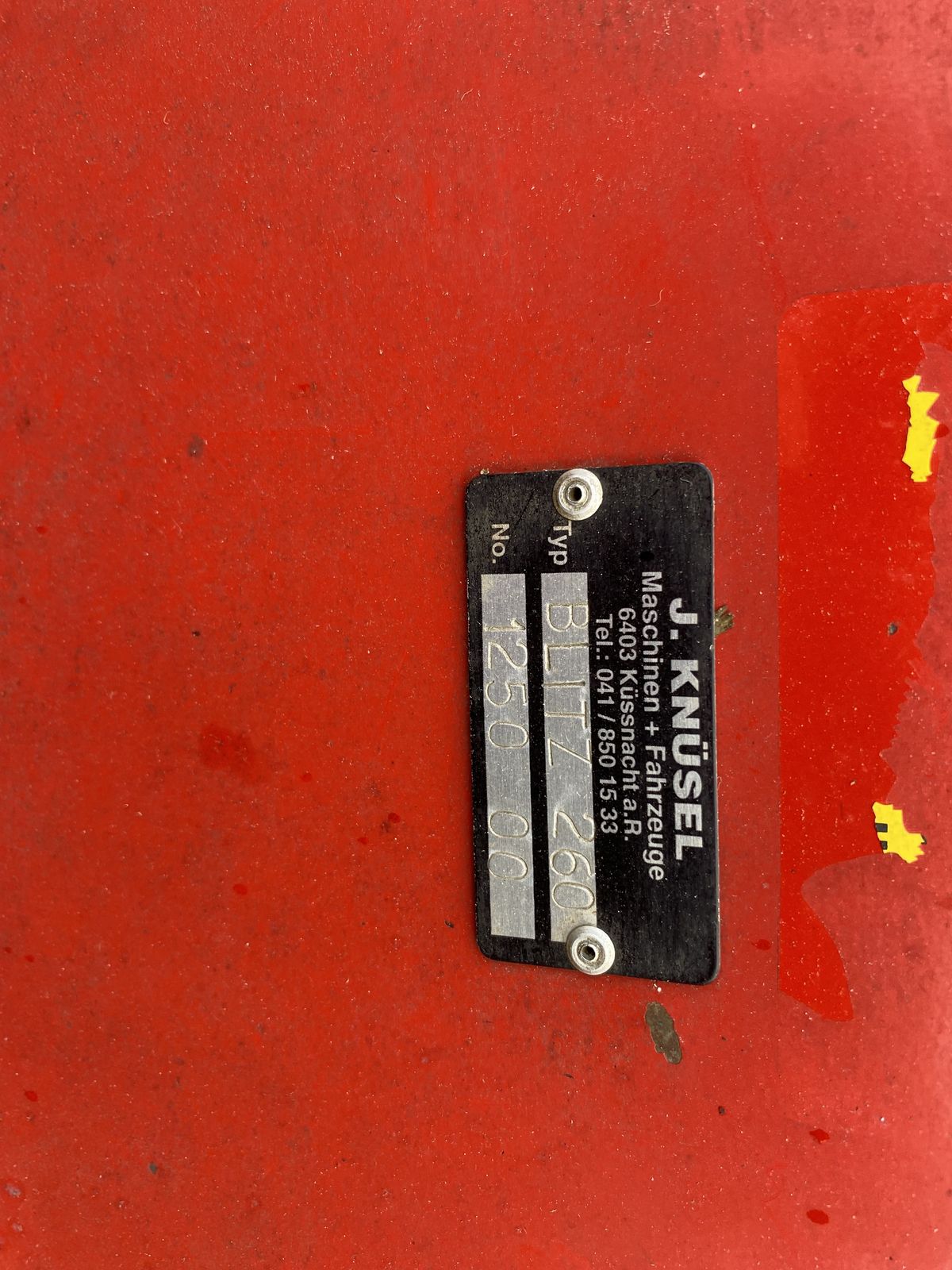 Knüsel Scheibenmähwerk Blitz 260 2