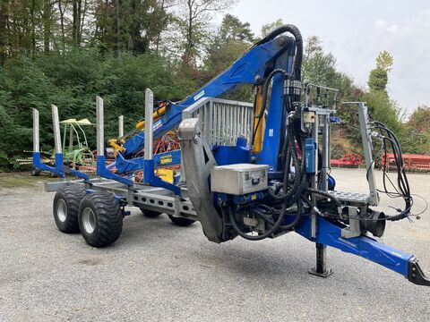 Binderberger Forstkrananhänger RW 11 mit FK 7200