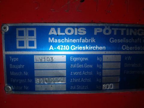 Pöttinger Ladeprofi 2 