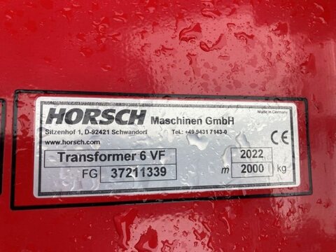 Horsch TRANSFORMER 6 VF