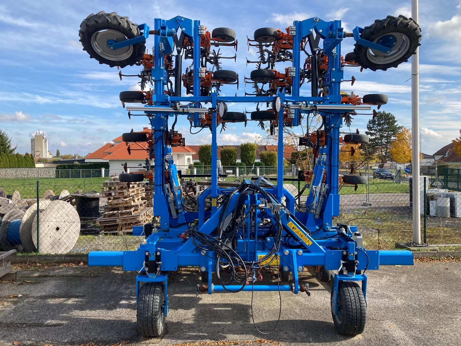 Heckanbau Hackmaschine 2