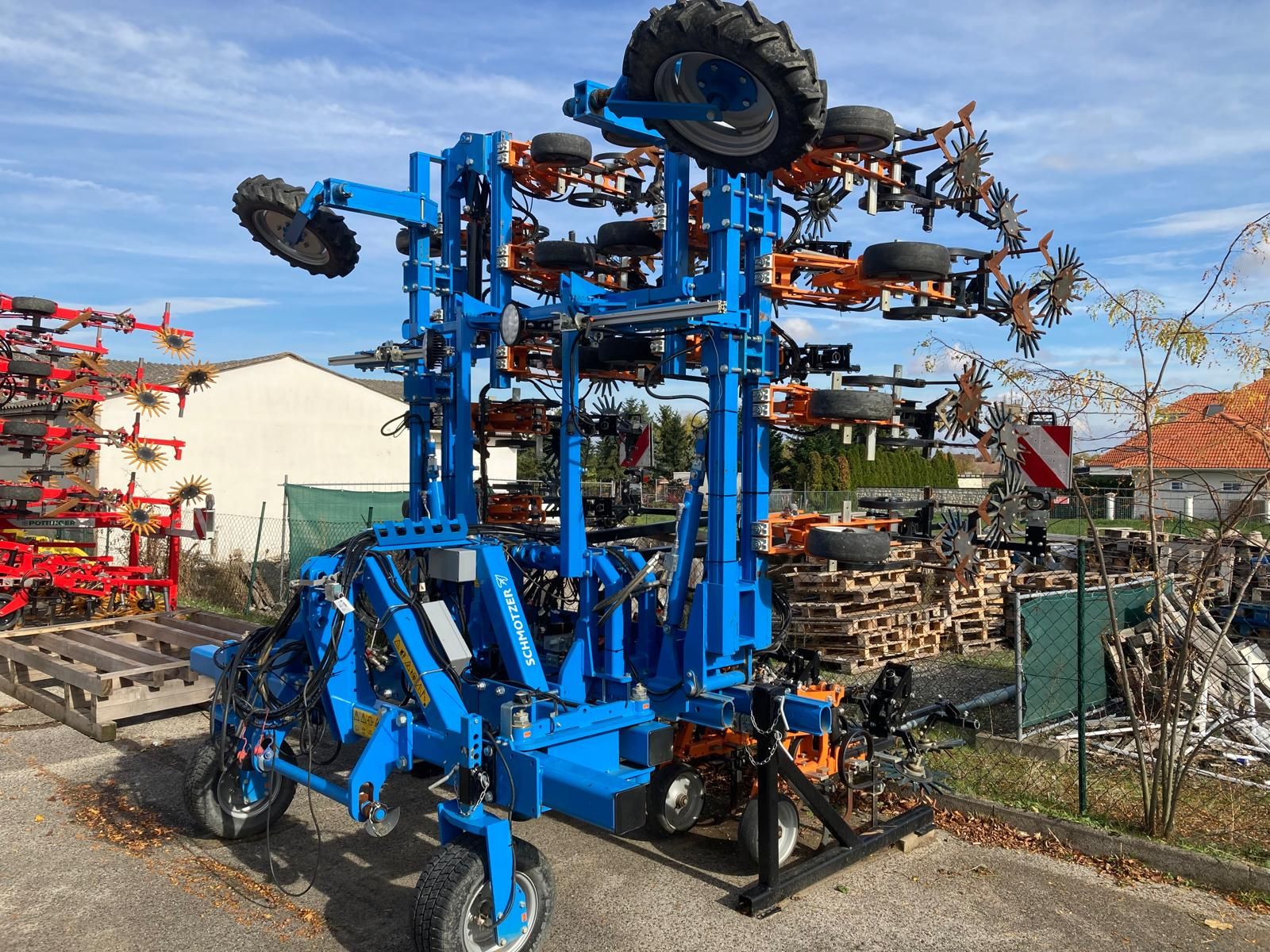 Heckanbau Hackmaschine 3