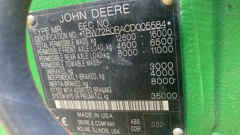 John Deere 7280R