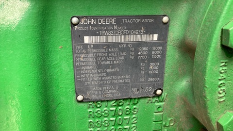 John Deere 8370R
