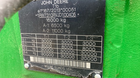 John Deere 7310 R