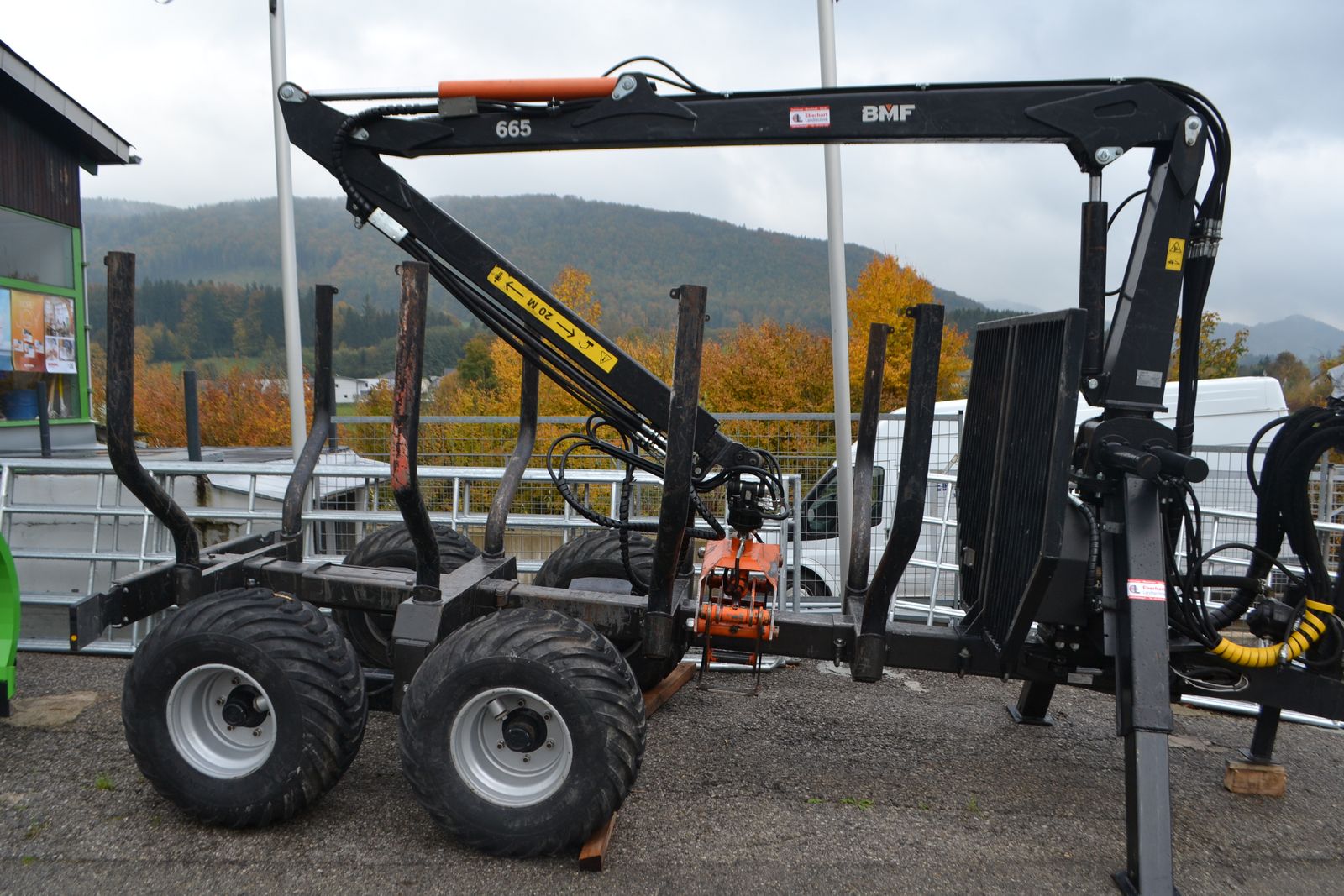 BMF 9T1/665 Rückewagen mit 4-Rad-Bremse 2