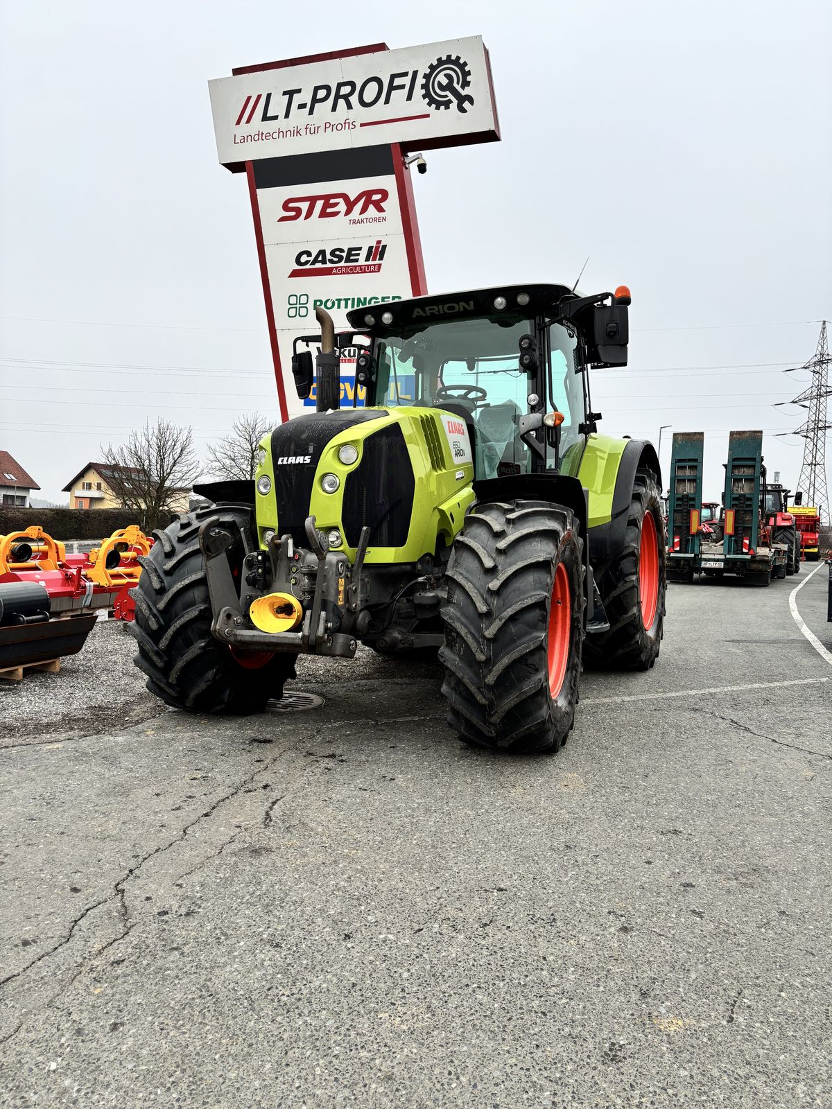 Claas Arion 650 CMATIC 3