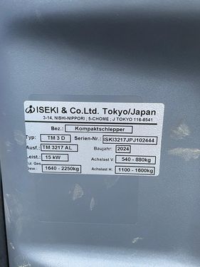 Iseki TM 3217AL