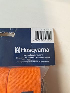 Husqvarna Hosenträger mit Lederschlaufen