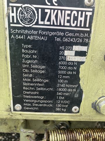 Holzknecht HS 270 E