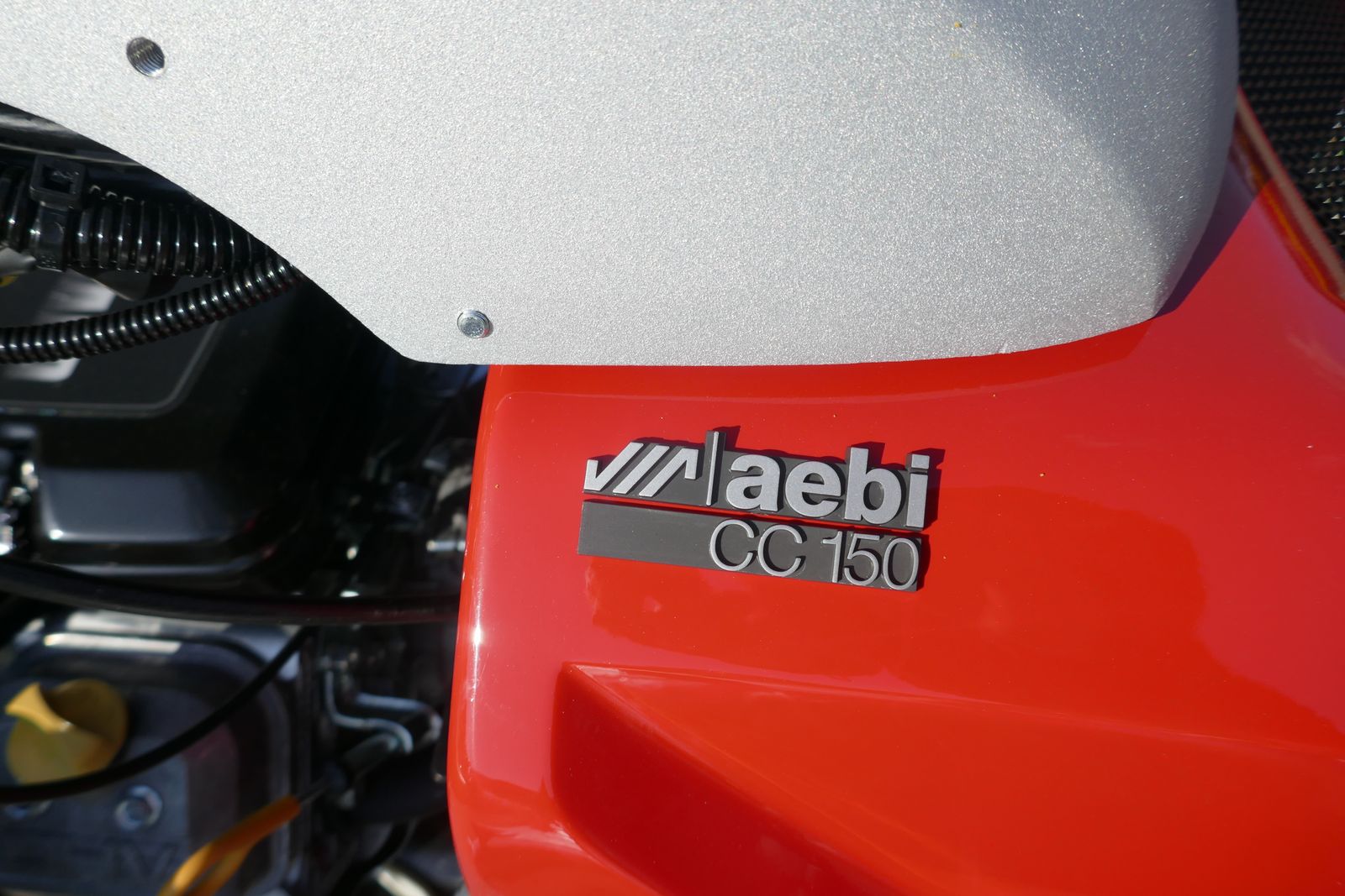 Aebi CC 150 Hydro + Müthing Mulcher 2