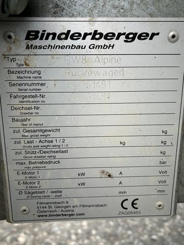 Binderberger RW 8 Alpin
