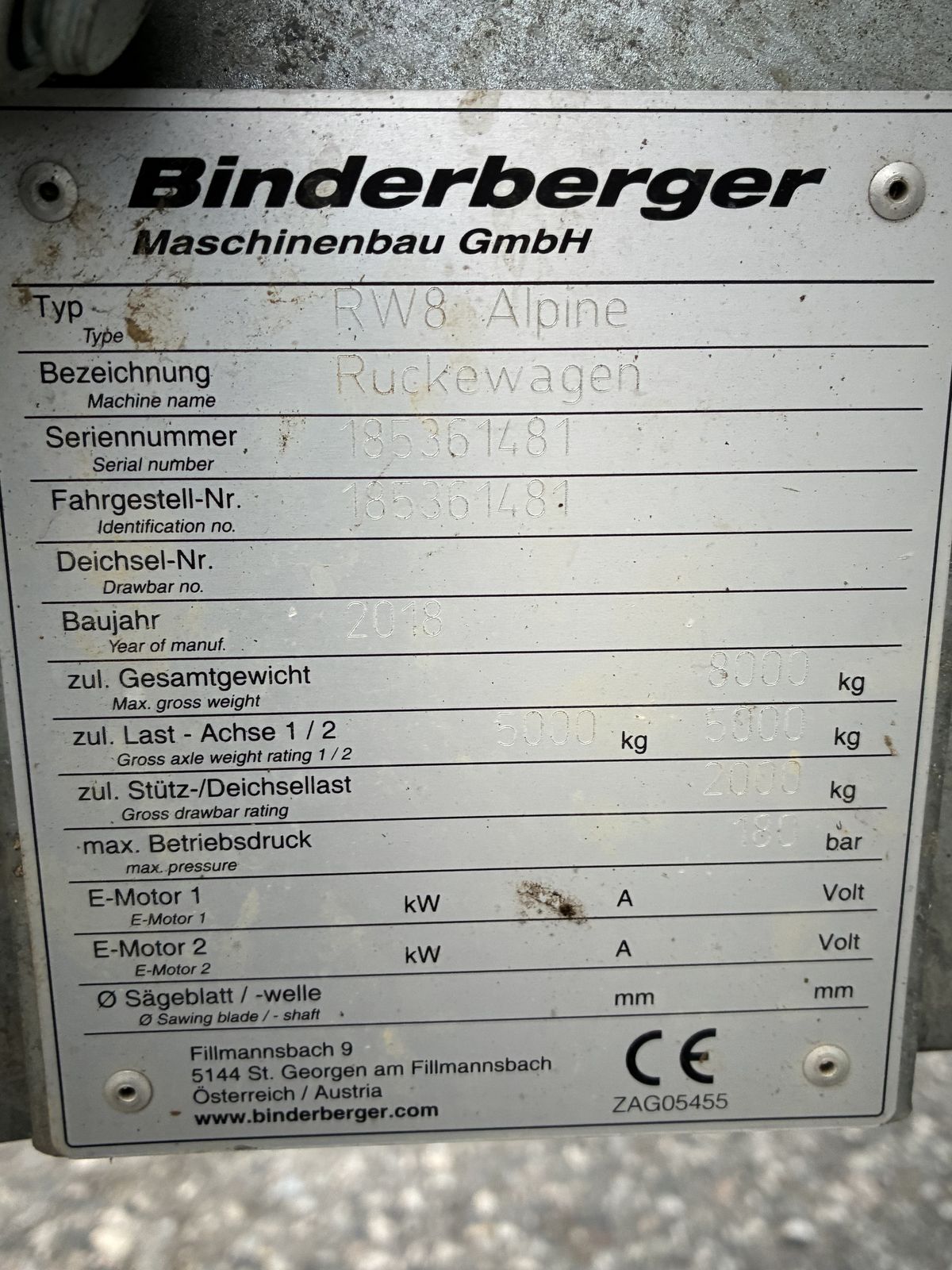 Binderberger RW 8 Alpin 3