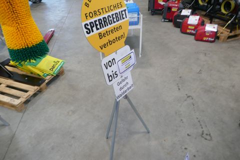 Binderberger Forstschild Sperrgebiet