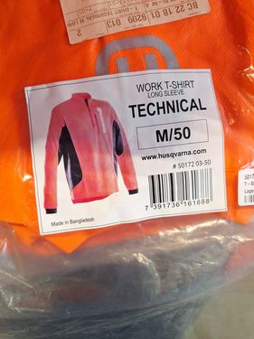 Husqvarna Work T-Shirt Long Sleeve Technical