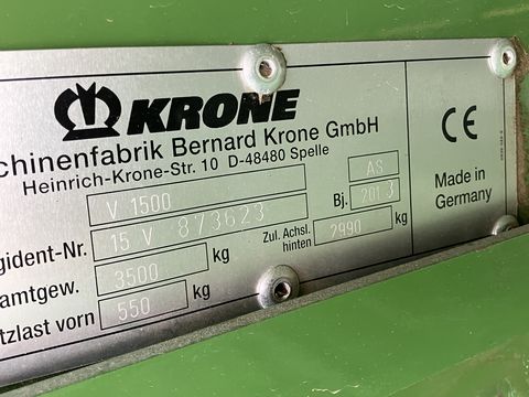 Krone Fortima V 1500 MC