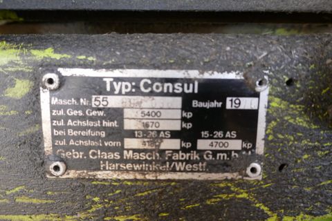 Claas Consul 