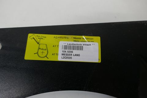 Aebi Messer Lang zu Ladegerät Aebi LD26 / LD30