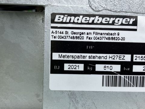 Binderberger H 27 EZ Eco