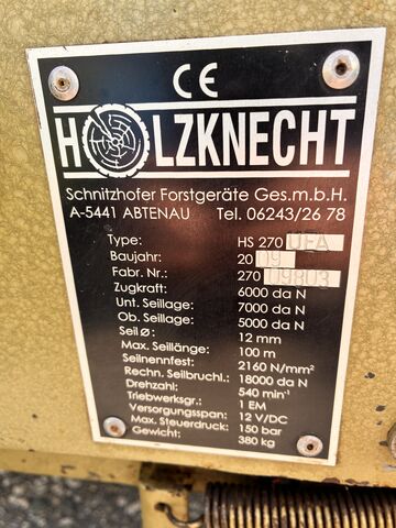 Holzknecht HS 270