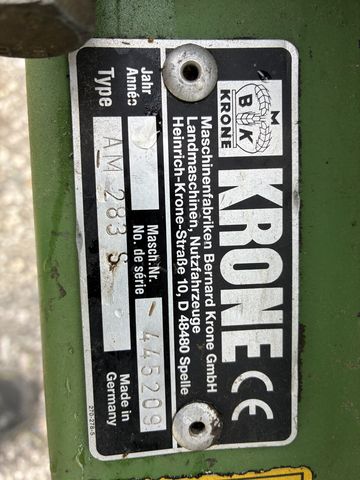 Krone AM 283 S